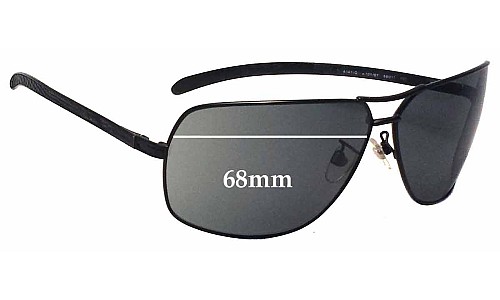 Sunglass Fix Replacement Lenses for Chanel 4141-Q - 68mm Wide 