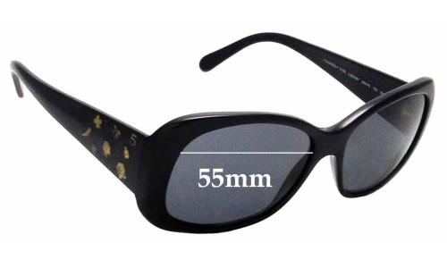 Sunglass Fix Replacement Lenses for Chanel 5123 - 55mm Wide 