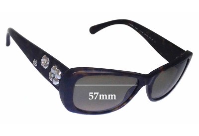 Chanel 5186 Replacement Lenses 57mm wide 