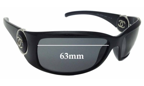 Sunglass Fix Replacement Lenses for Chanel 6030 - 63mm Wide 