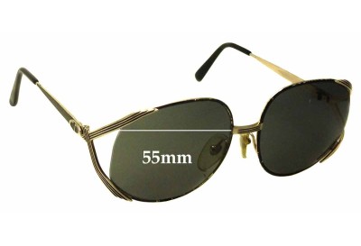 Christian Dior 2387 Replacement Lenses 55mm wide 