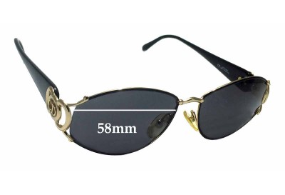 Christian Dior 2844 Replacement Lenses 58mm wide 