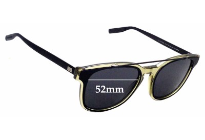 Christian Dior Black Tie 211S Replacement Lenses 52mm wide 