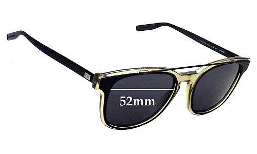 Sunglass Fix Replacement Lenses for Christian Dior Black Tie 211S - 52mm Wide 