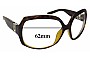 Sunglass Fix Replacement Lenses for Christian Dior Evening 1 - 62mm Wide 