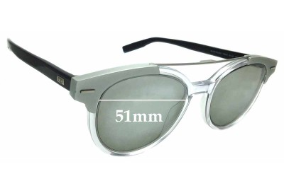 Christian Dior Black Tie 220S Replacement Lenses 51mm wide 