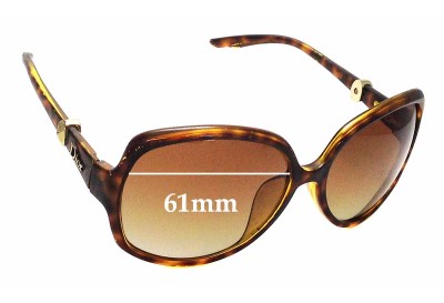 Christian Dior Mystery 1/F/S Replacement Lenses 61mm wide 