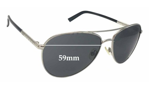 Sunglass Fix Replacement Lenses for Christian Dior Piccadilly 2 - 59mm Wide 