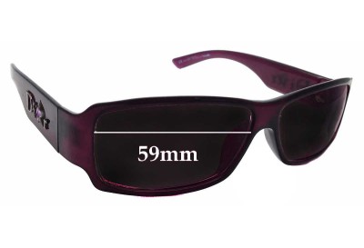 Christian Dior Shiny 1 Replacement Lenses 59mm wide 