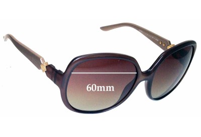 Christian Dior Zemire 1 Replacement Lenses 60mm wide 
