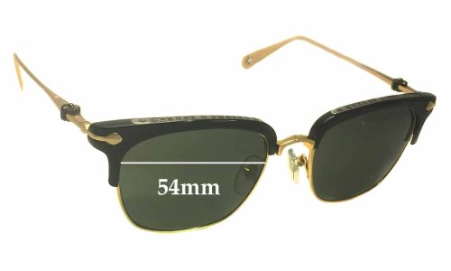 Sunglass Fix Replacement Lenses for Chrome Hearts Sluntradiction - 54mm Wide 