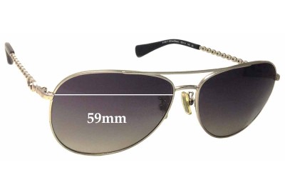 Coach HC7045 Bree Replacement Lenses 59mm wide 