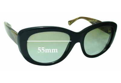Coach HC8083 Darcy Replacement Lenses 55mm wide 