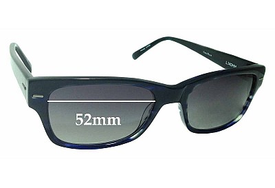 Cole Haan CH1682 Replacement Lenses 52mm wide 