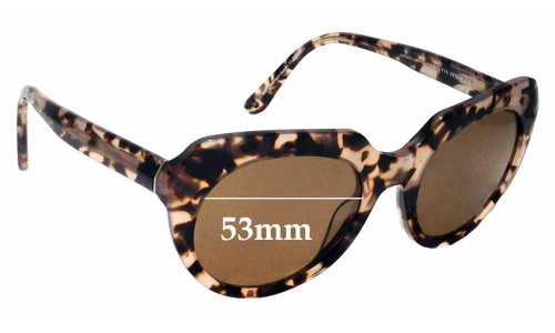 Sunglass Fix Replacement Lenses for Collette Dinnigan Sun Rx 22 - 53mm Wide 