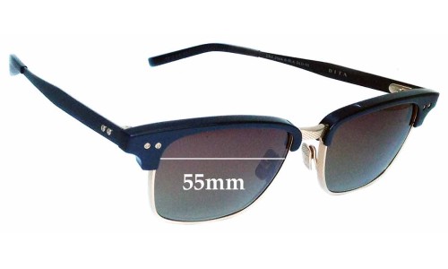 Sunglass Fix Replacement Lenses for Dita Statesman Three - 55mm Wide 