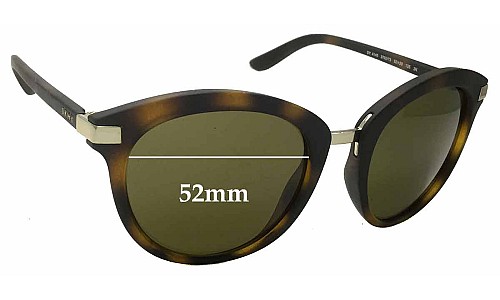 Sunglass Fix Replacement Lenses for DKNY DY4140 - 52mm Wide 