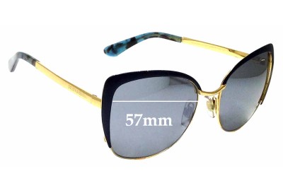 Dolce & Gabbana DG2143 Replacement Lenses 57mm wide 