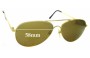 Sunglass Fix Lentes de Repuesto para Dollond & Aitchison Pilot 3 - 58mm Wide 