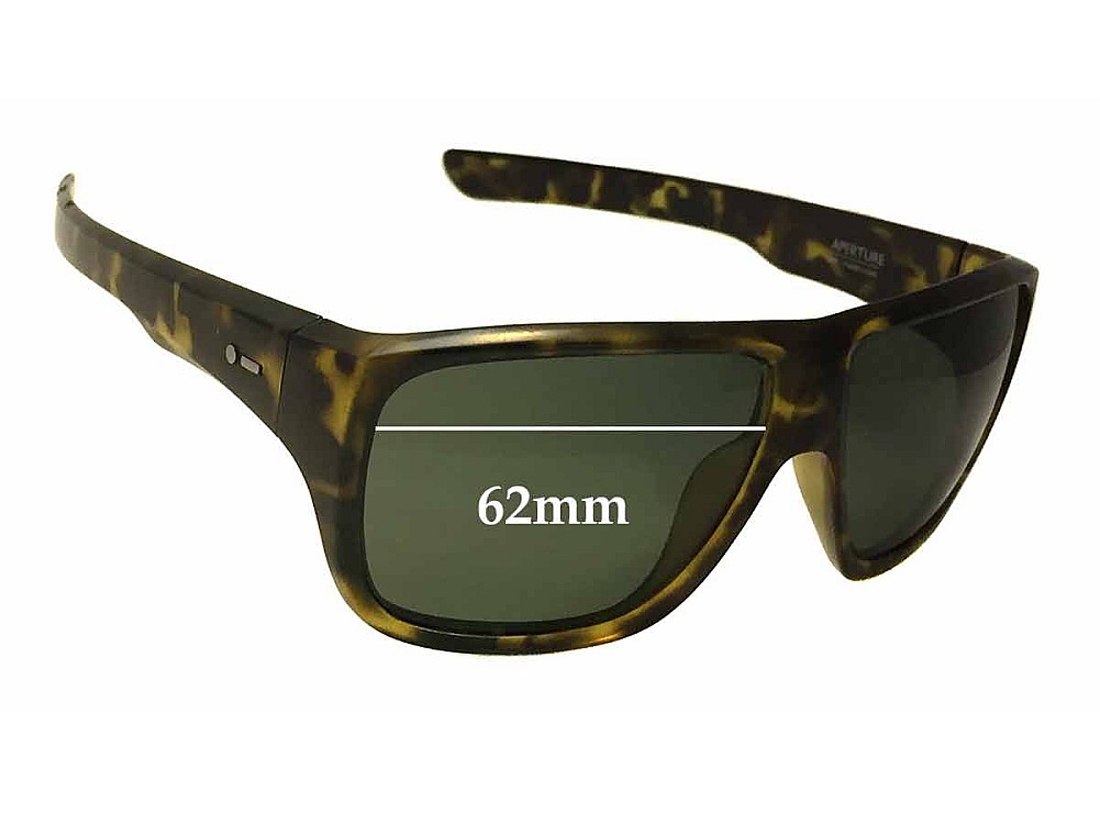 Sunglass Fix Verres de Remplacement pour Dot Dash Dot Dash - 62mm Wide Sunglass Fix Verres de Remplacement pour Dot Dash Dot Dash - 62mm Wide