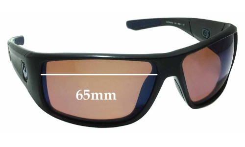 Sunglass Fix Replacement Lenses for Dragon WatermanX - 65mm Wide 