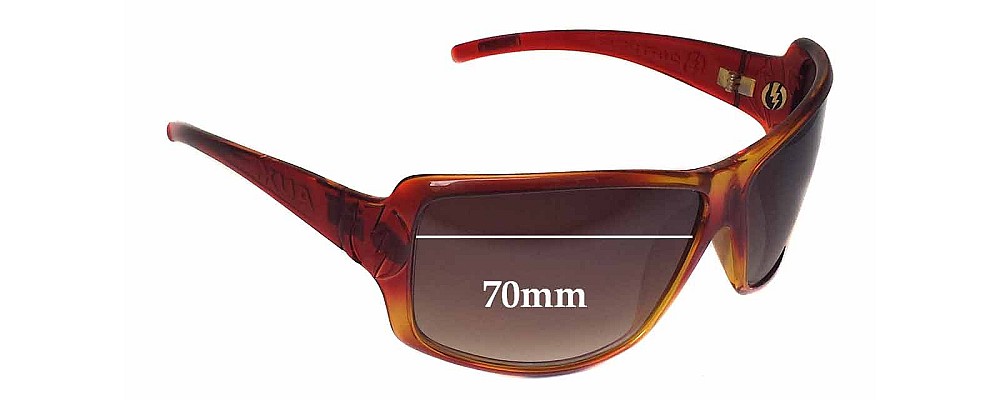 Sunglass Fix Replacement Lenses for Electric Aux - 70mm Wide