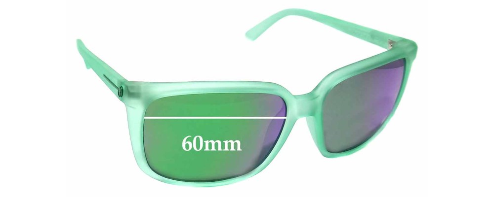 Sunglass Fix Replacement Lenses for Electric Venice - 60mm Wide