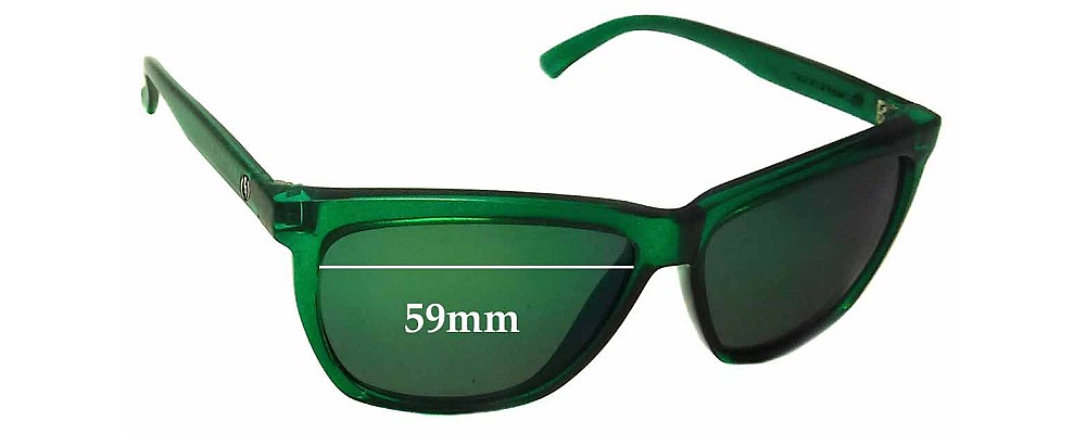 Sunglass Fix Replacement Lenses for Electric Watts - 59mm Wide
