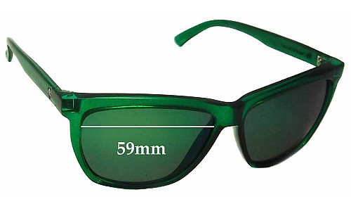 Sunglass Fix Replacement Lenses for Electric Watts - 59mm Wide 