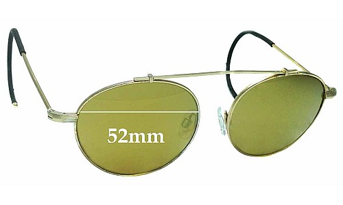 Sunglass Fix Replacement Lenses for Epokhe XOA - 52mm Wide 