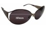 Sunglass Fix Replacement Lenses for Escada  SES 681/S - 60mm Wide 