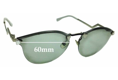 Fendi FF 0040/S Replacement Lenses 60mm wide 