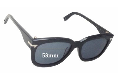G-Star Raw GS602S Fat Targo Replacement Lenses 53mm wide 