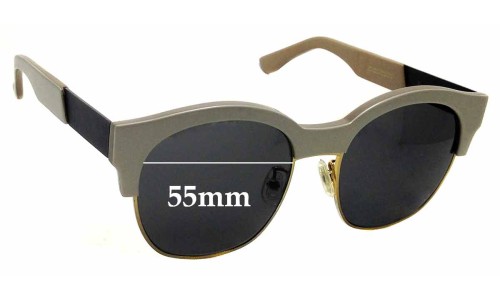 Sunglass Fix Replacement Lenses for Gentle Monster Boy In - 55mm Wide 