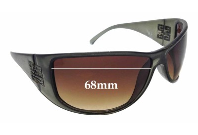 Givenchy SGV546 Replacement Lenses 68mm wide 