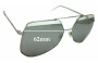 Sunglass Fix Replacement Lenses for Grey Ant  Hexcel - 62mm Wide 