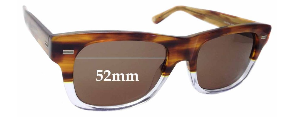 Sunglass Fix Replacement Lenses for Gucci GG1078/S - 52mm Wide