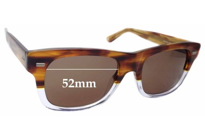 Gucci GG1078/S Replacement Lenses 52mm wide 