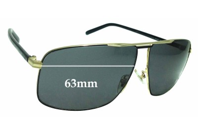 Sunglass Fix Replacement Lenses for Gucci 2214/K/S - 63mm wide 