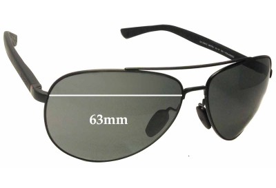  Sunglass Fix Replacement Lenses for Gucci GG2266/S - 63mm Wide 