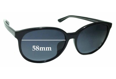 Gucci GG 3733/F/S Replacement Sunglass Lenses - 58mm wide 