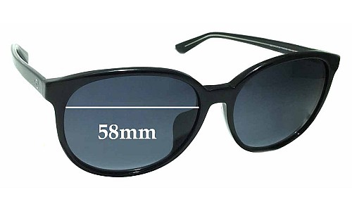Sunglass Fix Replacement Lenses for Gucci GG3733/F/S - 58mm Wide 