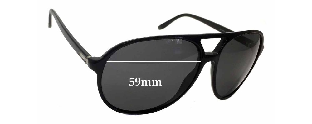 Gucci GG 1026/S Replacement Sunglass Lenses - 59mm wide