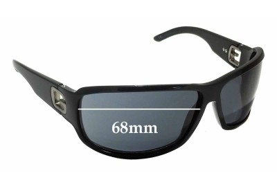Gucci GG1583/S Replacement Lenses 68mm wide 