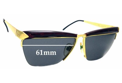 Sunglass Fix Replacement Lenses for Gucci GG2311/S - 61mm wide 