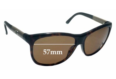 Gucci GG 3613/S Replacement Sunglass Lenses - 57mm wide 