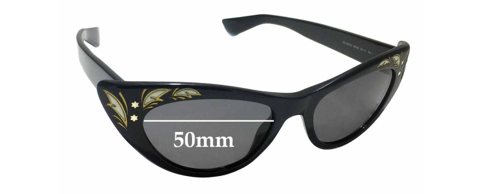 Sunglass Fix Replacement Lenses for Gucci GG3807/S - 50mm Wide
