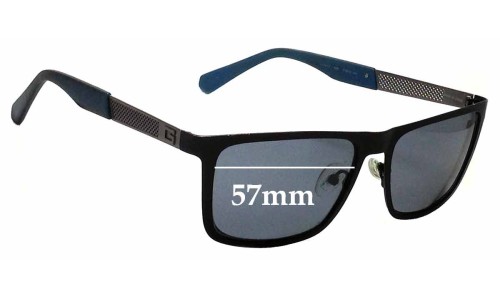 Sunglass Fix Replacement Lenses for Guess GU6842 - 57mm Wide 