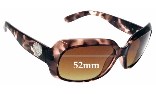 Sunglass Fix Replacement Lenses for Guess GU7168 - 52mm Wide 