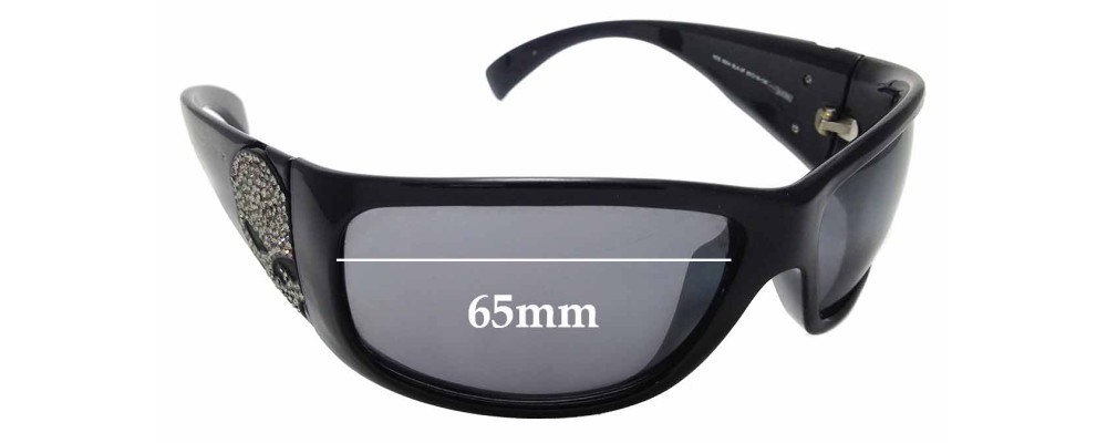Sunglass Fix Replacement Lenses for Harley Davidson HDS 8004 - 65mm wide
